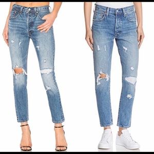 Levi 501 skinny from revolve